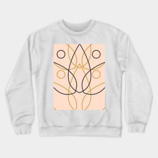 Abstract boho pattern Crewneck Sweatshirt